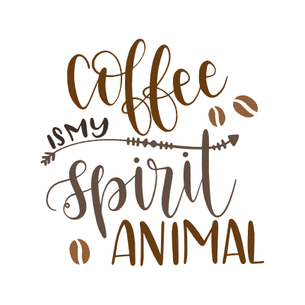 coffee-is-my-spirit-animal-funny-coffee-lover-free-svg-file-SvgHeart.Com