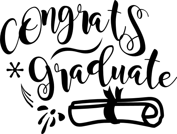 Congrats Graduate Graduation Free Svg File Svg Heart