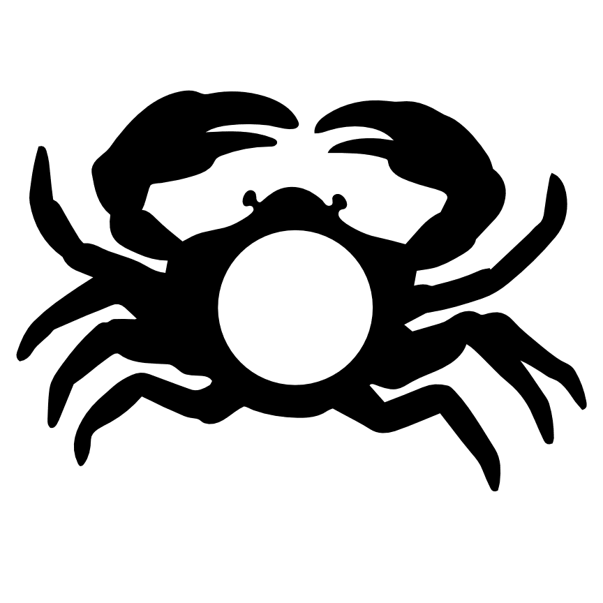 crab-silhouette-monogram-nautical-free-svg-file-SvgHeart.Com