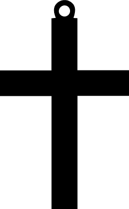 cross-pendant-silhouette-christian-free-svg-file-SvgHeart.Com