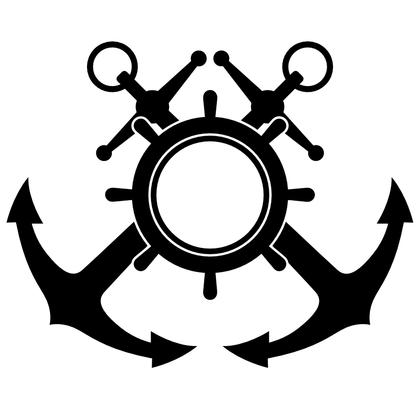 crossed-anchor-monogram-frame-sailing-free-svg-file-SvgHeart.Com