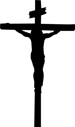 crucifix-silhouette-jesus-christ-cross-free-svg-file-SvgHeart.Com