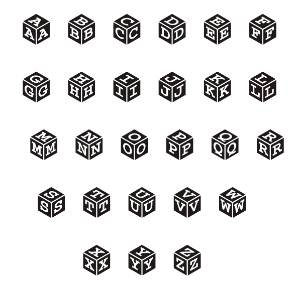 cubes-letter-monogram-solid-decorative-alphabet-free-svg-file-SvgHeart.Com