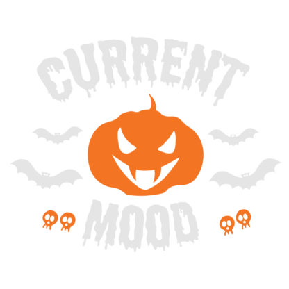 Current Mood, Halloween Free Svg File - SVG Heart