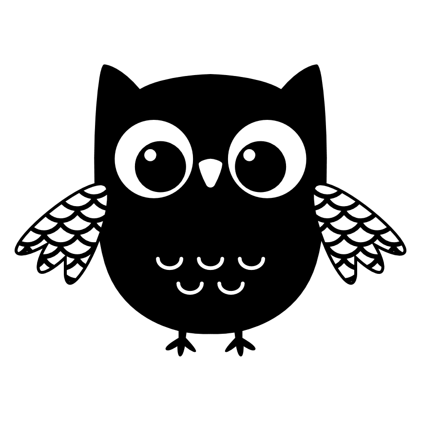 cute-owl-silhouette-free-svg-file-SvgHeart.Com
