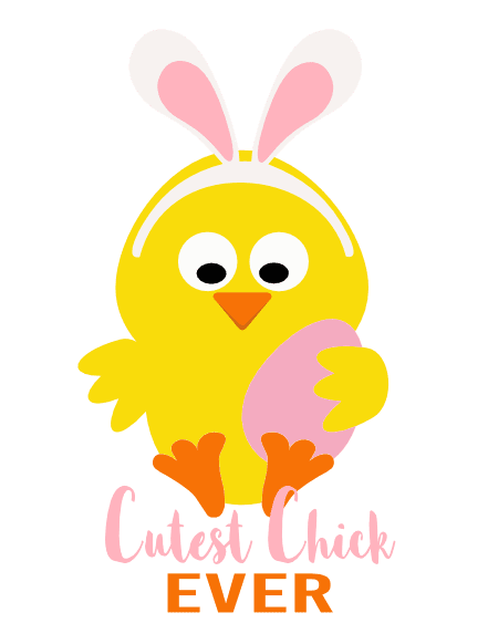 cutest-chick-ever-free-svg-file-SvgHeart.Com