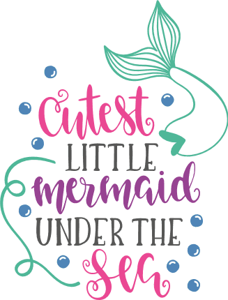 cutest-little-mermaid-under-the-sea-beach-free-svg-file-SvgHeart.Com