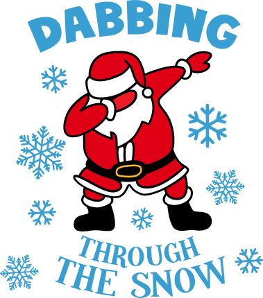 dabbing-through-the-snow-santa-claus-christmas-free-svg-file-SvgHeart.Com