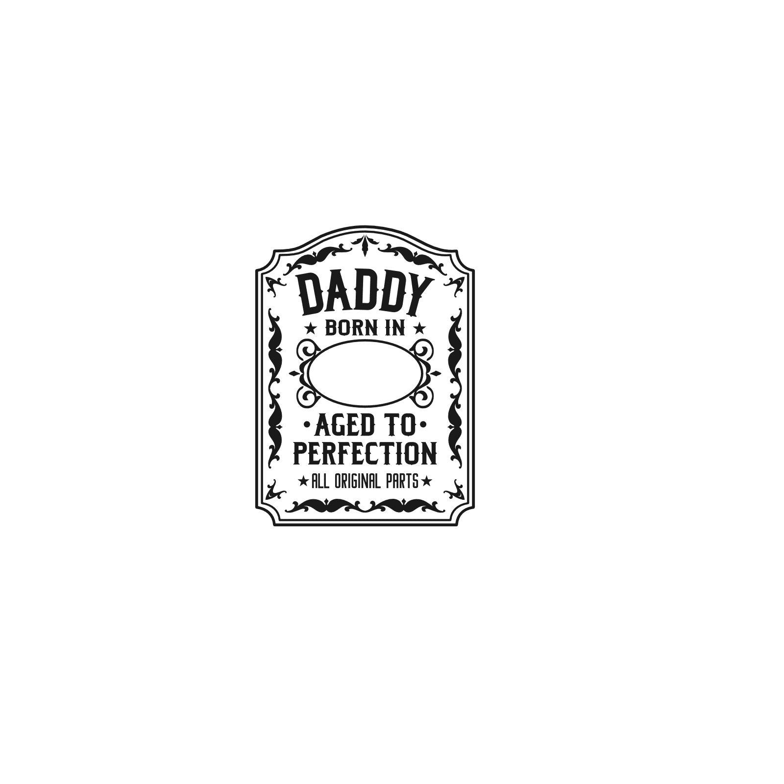 daddy-born-in-aged-to-perfection-birthday-free-svg-file-SvgHeart.Com