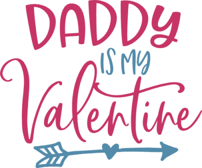 daddy-is-my-valentine-valentines-day-free-svg-file-SvgHeart.Com
