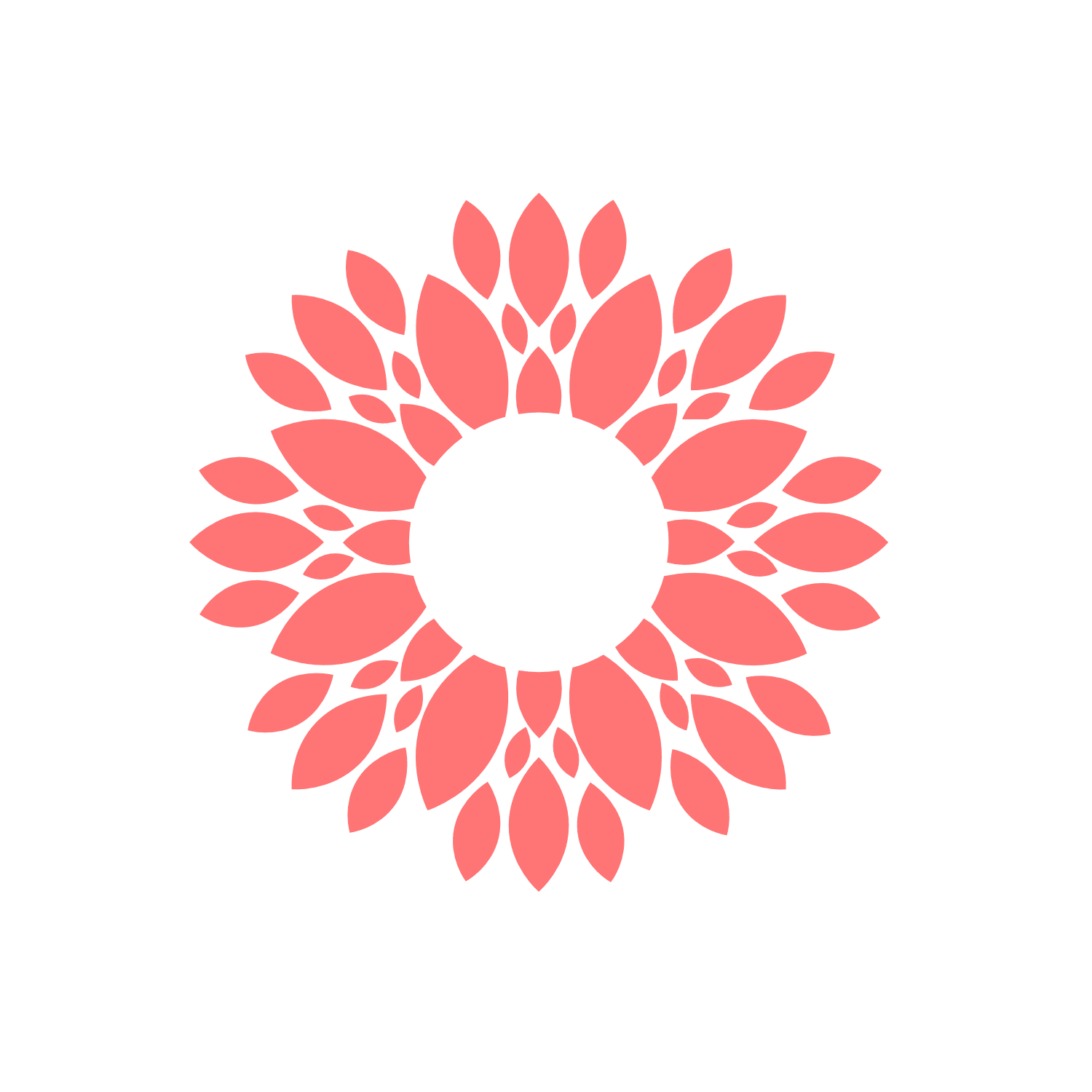 Rose Flower Bloom And Leaves, Monogram Frame Free Svg File - SVG Heart