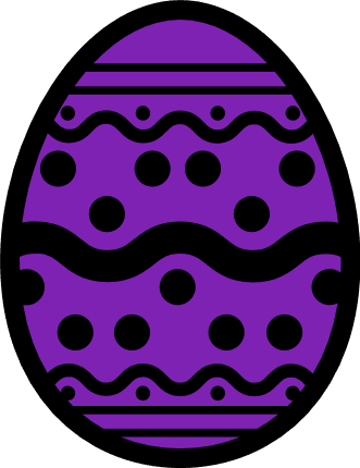 decorated-egg-with-dots-easter-free-svg-file-SvgHeart.Com