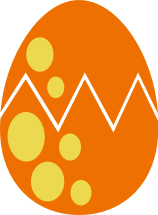 decorated-egg-with-dots-easter-free-svg-file-SvgHeart.Com