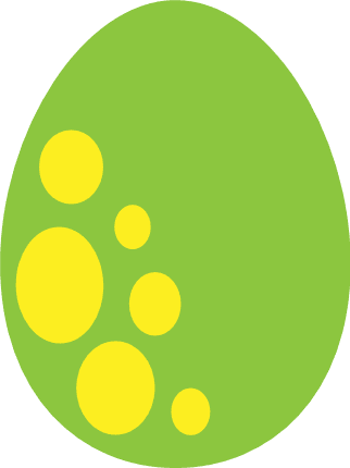 decorated-egg-with-dots-easter-free-svg-file-SvgHeart.Com