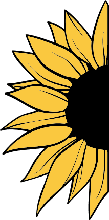 decorative-half-sunflower-summer-free-svg-file-SvgHeart.Com