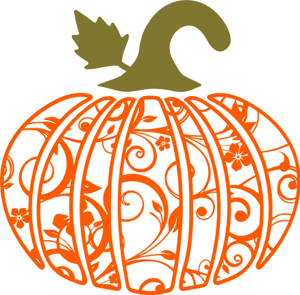 decorative-pumpkin-with-leaves-autumn-fall-free-svg-file-SvgHeart.Com