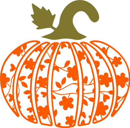decorative-pumpkin-with-leaves-halloween-free-svg-file-SvgHeart.Com