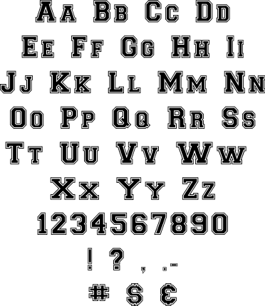 Alphabet Letters Font Free Svg Files - SVG Heart