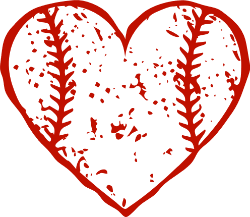 distressed-heart-baseball-ball-sport-free-svg-file-SvgHeart.Com