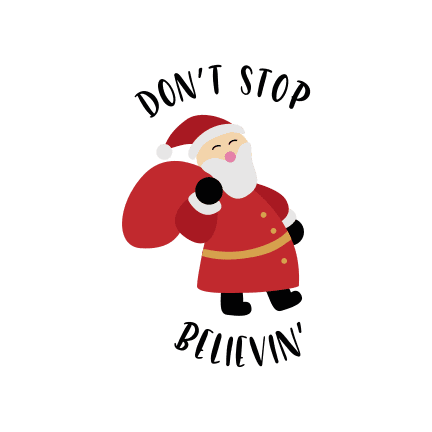 dont-stop-believin-christmas-free-svg-file-SvgHeart.Com