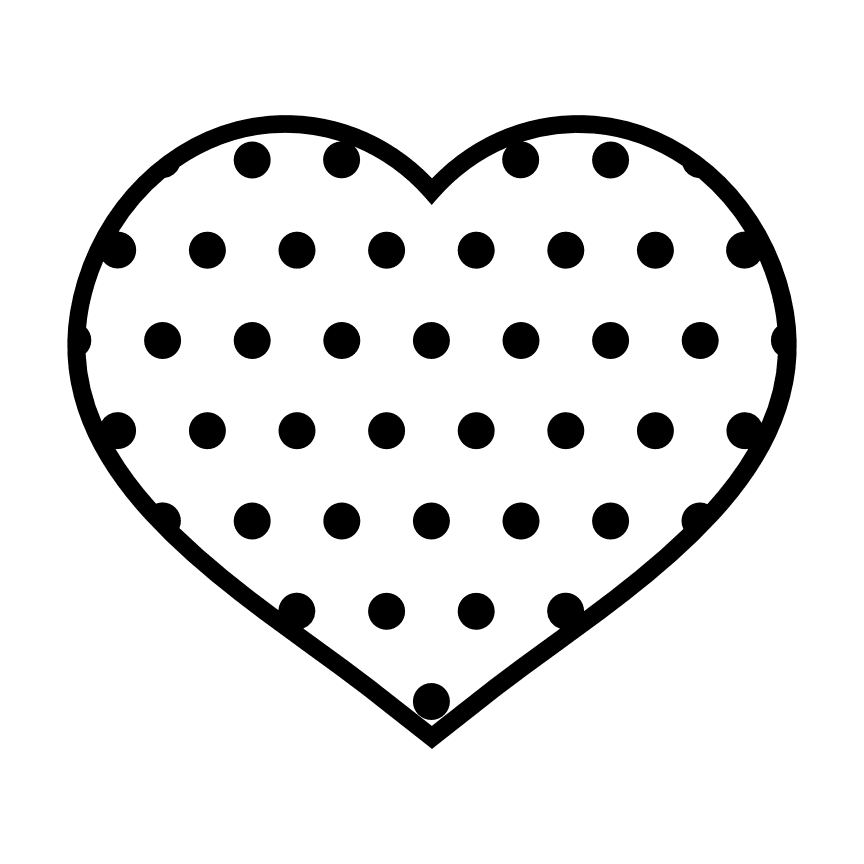 dotted-heart-love-free-svg-file-SvgHeart.Com