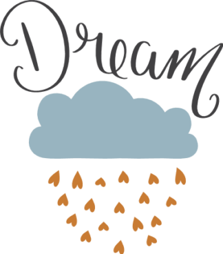 dream-cloud-and-hearts-dreamer-free-svg-file-SvgHeart.Com