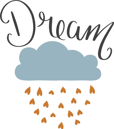 dream-cloud-and-hearts-dreamer-free-svg-file-SvgHeart.Com