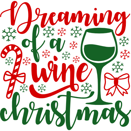 dreaming-of-a-wine-christmas-holiday-free-svg-file-SvgHeart.Com