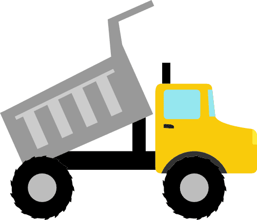 Dump Truck Clipart Construction Free Svg File For Members Svg Heart