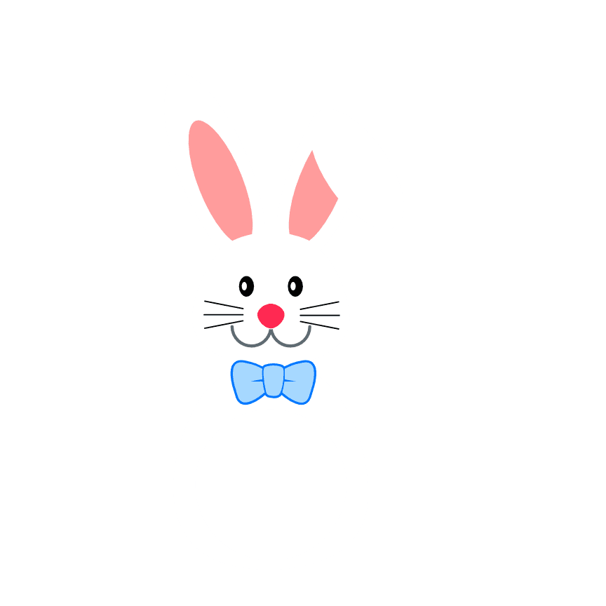 easter-bunny-monogram-spring-free-svg-file-SvgHeart.Com