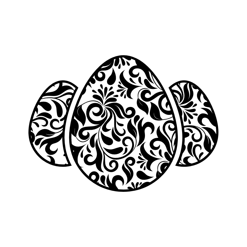 easter-eggs-decoration-free-svg-file-SvgHeart.Com