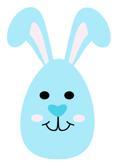 egg-shape-bunny-head-easter-free-svg-file-SvgHeart.Com