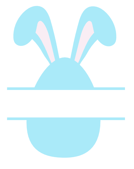 egg-with-bunny-ears-split-text-frame-easter-free-svg-file-SvgHeart.Com