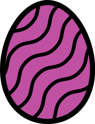 egg-with-wave-design-decorative-free-svg-file-SvgHeart.Com