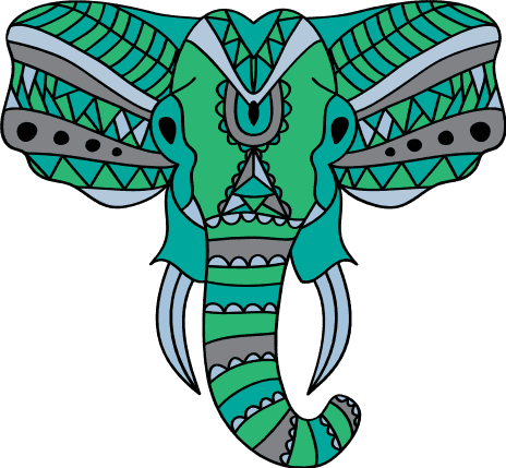 elephant-head-mandala-animal-free-svg-file-SvgHeart.Com