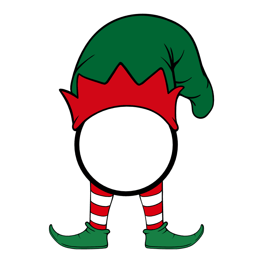 elf-hat-legs-monogram-christmas-free-svg-file-SvgHeart.Com