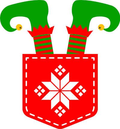 elf-in-pocket-christmas-free-svg-file-SvgHeart.Com