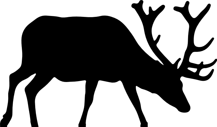 elk silhouette clip art