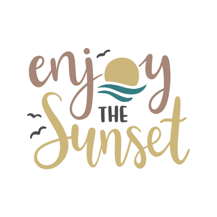 enjoy-the-sunset-summer-wave-free-svg-file-SvgHeart.Com