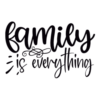 Family Is Everything, Happiness Free Svg File - SVG Heart