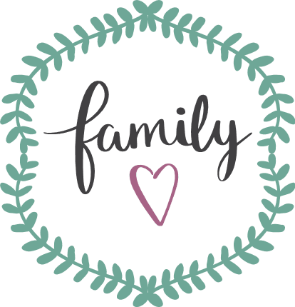 family-sign-in-leaf-circle-home-decoration-free-svg-file-SvgHeart.Com