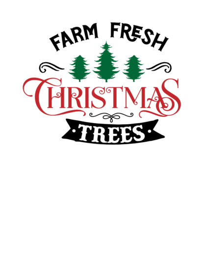 Farm Fresh Christmas Trees Free Svg File - SVG Heart