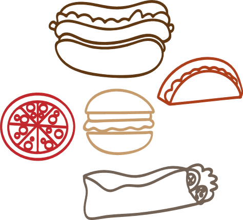 fastfood-bundle-taco-pizza-burger-submarine-free-svg-file-SvgHeart.Com