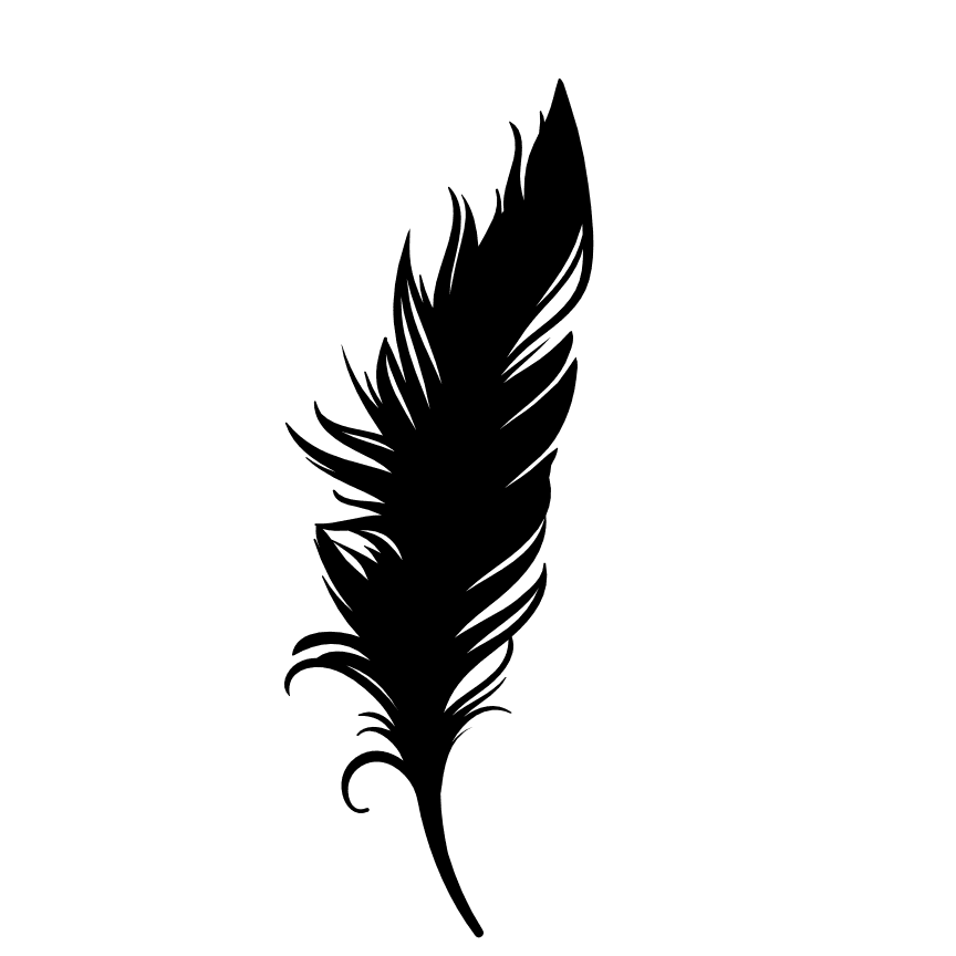 feather-silhouette-decoration-free-svg-file-SvgHeart.Com