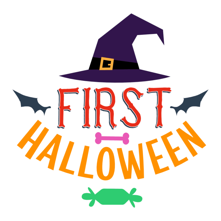 First Halloween Free Svg File SVG Heart