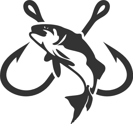 fish-and-crossed-hooks-fishing-split-text-frame-free-svg-file-SvgHeart.Com