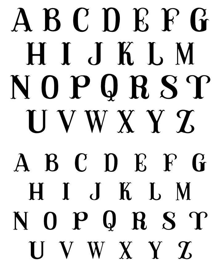 letter s fonts