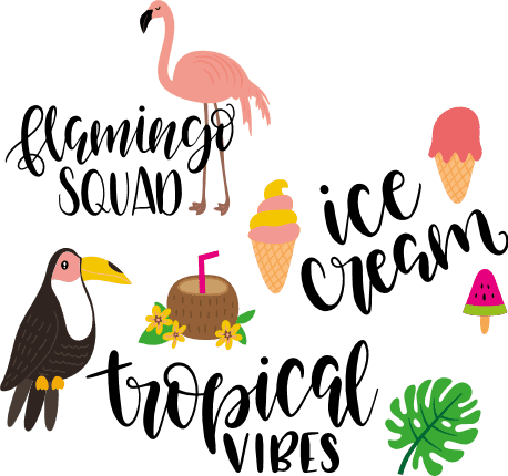 flamingo-squad-ice-cream-tropical-vibes-summer-bundle-free-svg-file-SvgHeart.Com