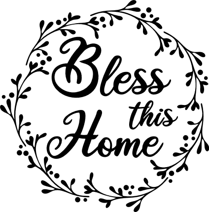 floral-bless-this-home-house-free-svg-file-SvgHeart.Com