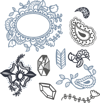 floral-elements-bundle-diamonds-decorative-free-svg-file-SvgHeart.Com